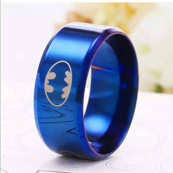 Men’s stainless steel titanium band ring - Picture 2 of 4